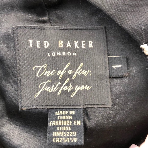 Ted Baker London Floral Embroidered Dress, Size S - Picture 5 of 6